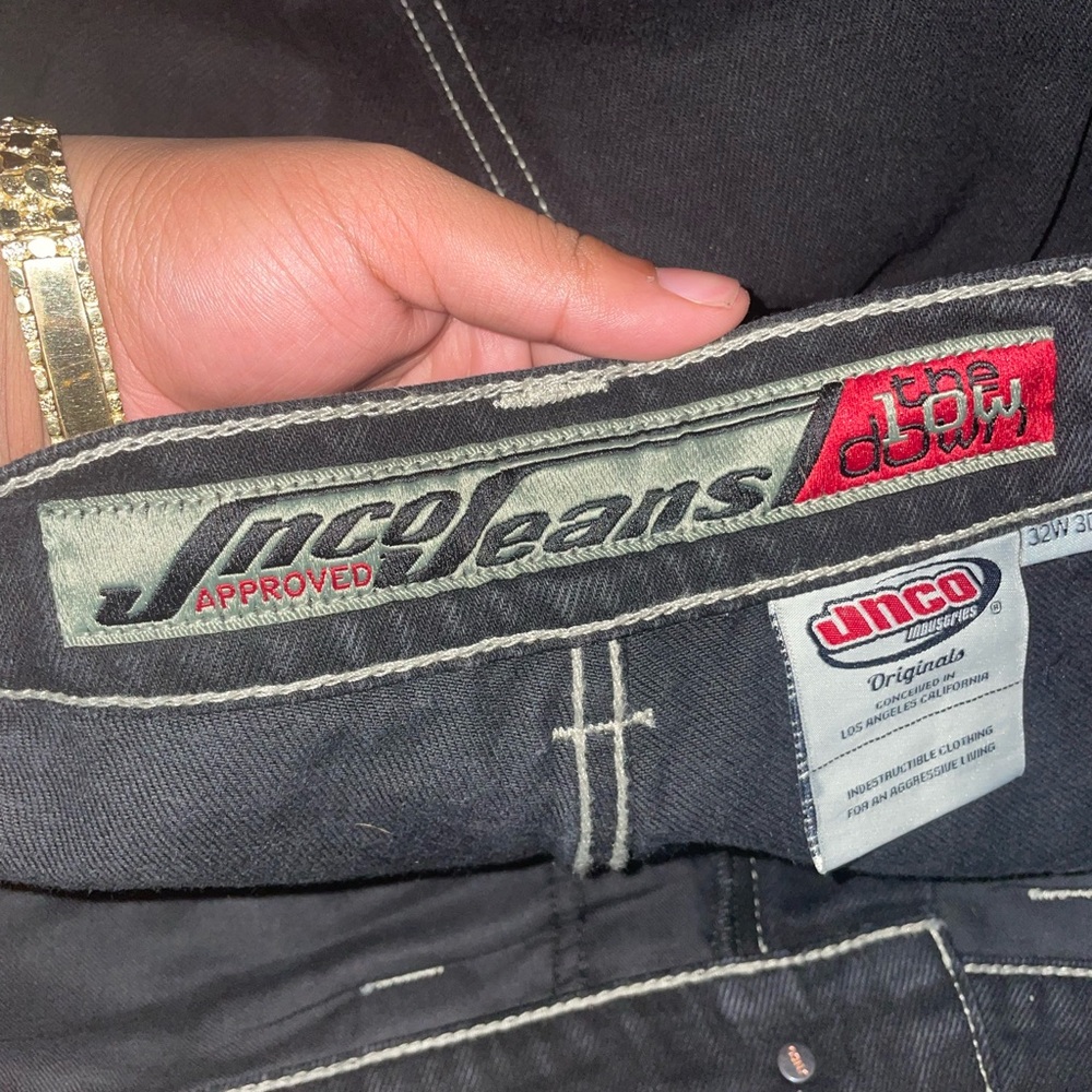 Jnco Black Jeans Size 32 Waist Length 30